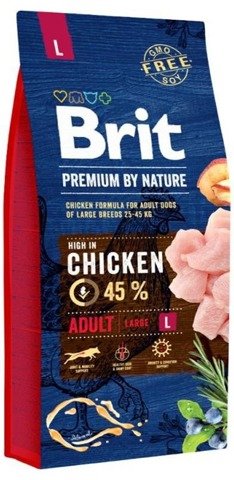Brit Premium By Nature Adult Large L 15kg