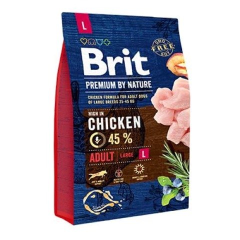 Brit Premium By Nature Adult Large L 3kg