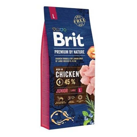 Brit Premium By Nature Junior Large L 15kg