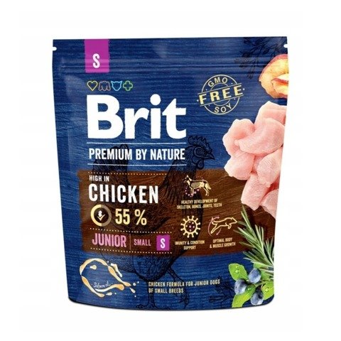 Brit Premium By Nature Junior Small S 1kg