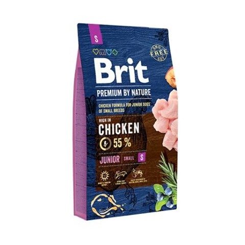 Brit Premium By Nature Junior Small S 8kg