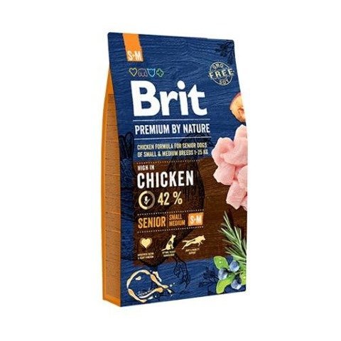 Brit Premium By Nature Senior Small & Medium S + M 15kg