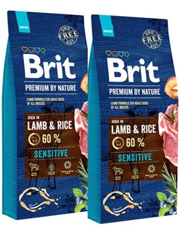 Brit Premium By Nature Sensitive Lamb & Rice 2x15kg