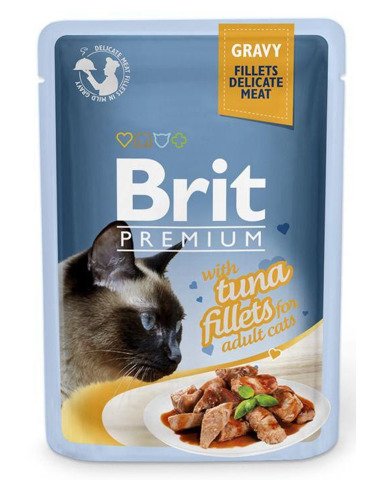 Brit Premium Cat Fillets in Gravy tuńczyk 85g