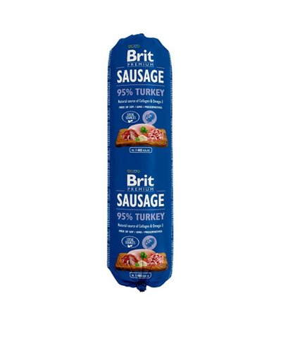 Brit Sausage Turkey Indyk 800g