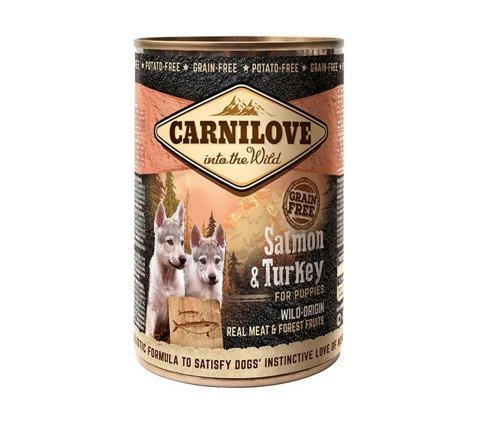 Carnilove Puppy Wild Meat Salmon & Turkey 400g