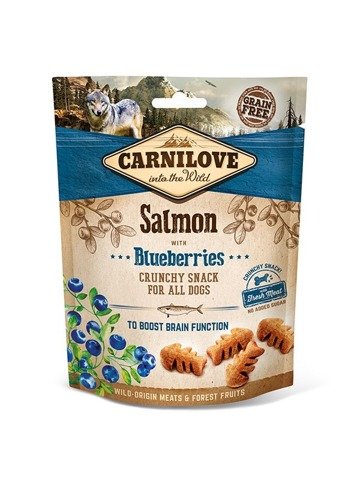Carnilove Snack Crunchy Salmon & Blueberries 200g