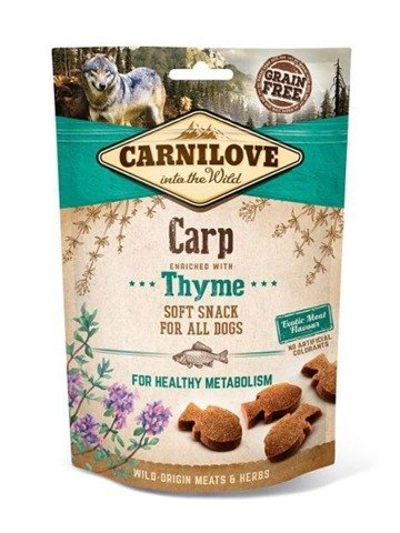 Carnilove Snack Soft Carp & Thyme 200g