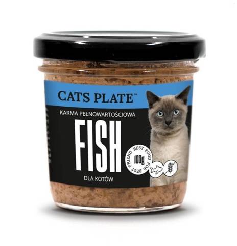 Cats Plate Fish - karma z dorsza dla kotów 100g