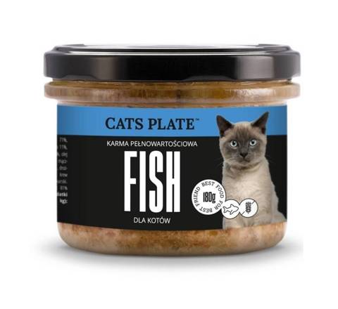 Cats Plate Fish - karma z dorsza dla kotów 180g