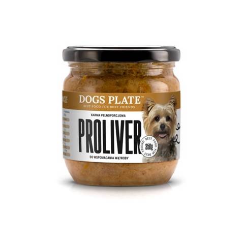 Dogs Plate Proliver - lekkostrawna karma mokra dla psów 360g