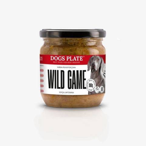 Dogs Plate Wild - z Jeleniem 360g