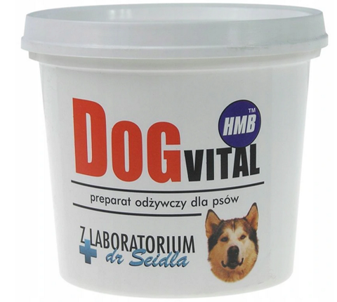 Dr Seidel Dog-Vital HMB Forte preparat odżywczy dla psów aktywnych 1,5kg