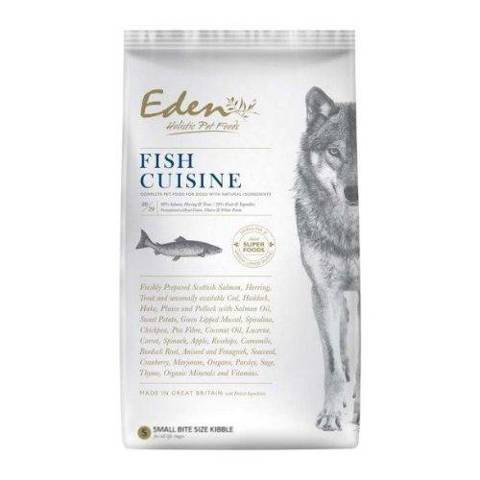 Eden Fish Cuisine dla szczeniąt i psów dorosłych, ras małych 2kg