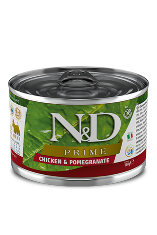 Farmina N&D Prime Chicken Adult karma mokra dla psa 140g