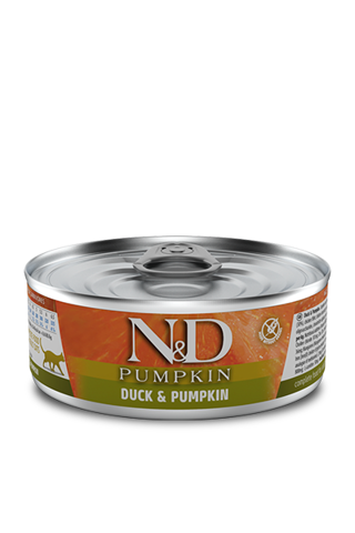Farmina N&D Pumpkin Duck Feline karma mokra dla kotów 80g