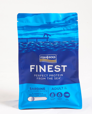 Fish4Dogs Finest Sardine Complete sucha karma dla psów ras dużych 12kg