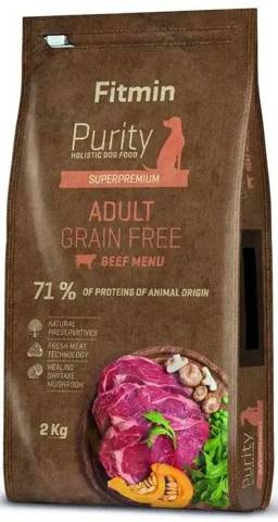 Fitmin Dog Purity Grain Free Adult Beef 2kg