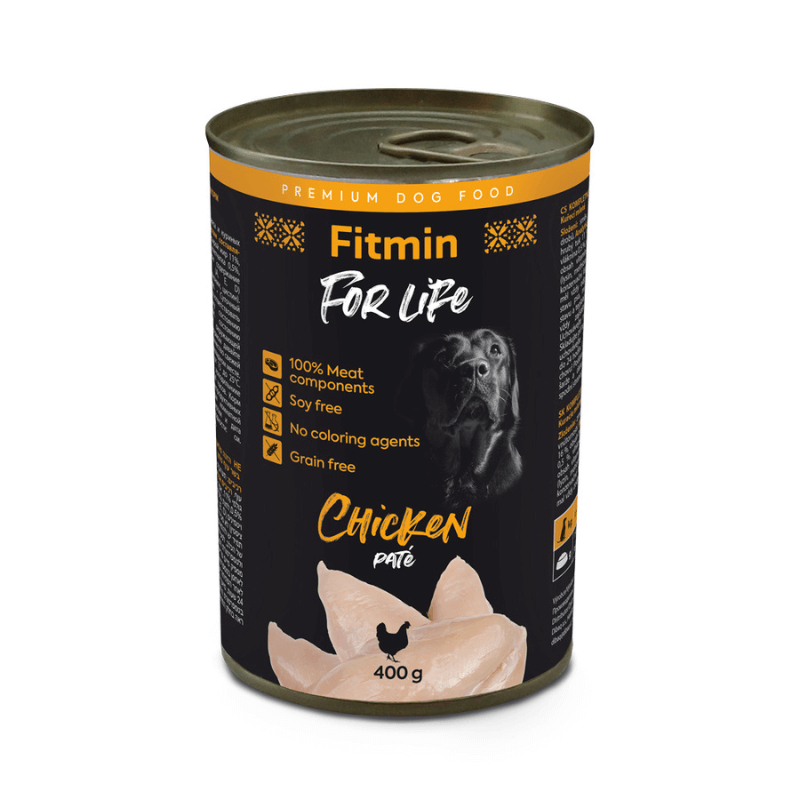 Fitmin For Life Chicken Kurczak karma mokra dla psa 400g