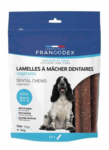 Francodex Paski Dental Gryzaki do higieny jamy ustnej M/ 15szt.