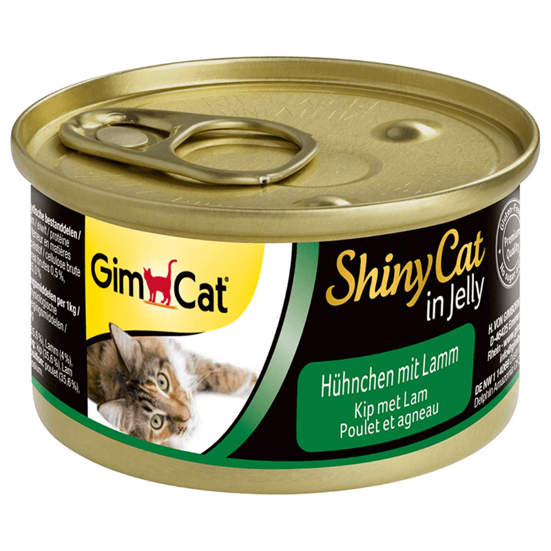 Gimcat Shinycat filet z kurczaka z jagnięciną w galaretce karma mokra dla kota 70g