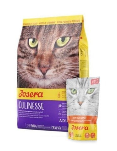 Josera Culinesse 10kg + saszetka Josera dla kota
