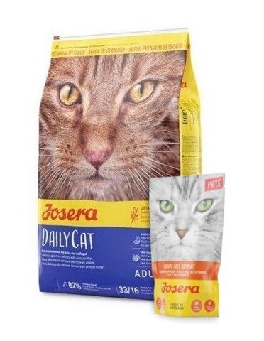 Josera DailyCat 10kg + saszetka Josera dla kota
