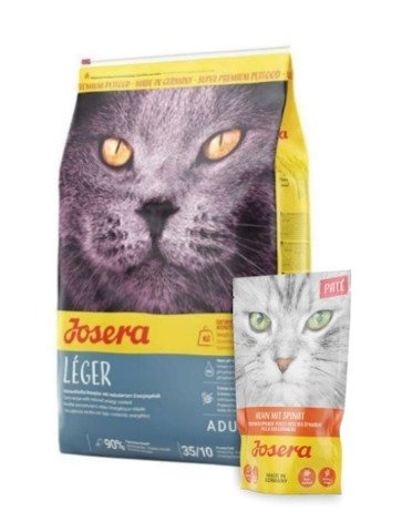 Josera Leger 10kg + saszetka Josera dla kota