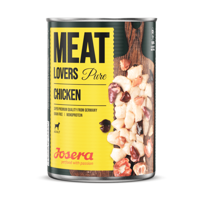 Josera karma mokra Meat Lovers Pure dla psa z kurczakiem 400g