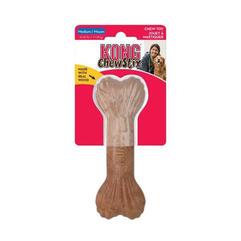 KONG ChewStix Bone M zabawka do gryzienia dla psów małych i średnich ras 15cm