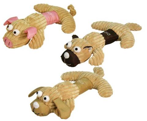 Kerbl zabawka dla psa świnka/pies/miś 35x22cm