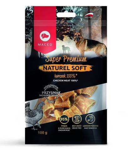 Maced Super Premium Naturel Soft z kurczakiem 100g