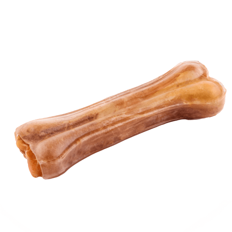 Maced przysmak dla psa kość prasowana 11cm