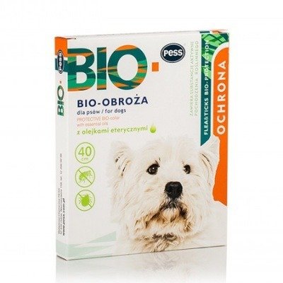 Pess BIO-obroża z olejkami eterycznymi dla psa 40cm