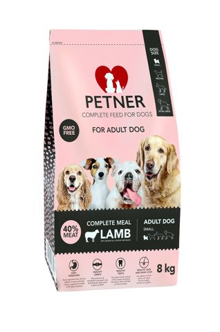 Petner Karma Adult Small z jagnięciną dla dorosłych psów małych ras 8kg