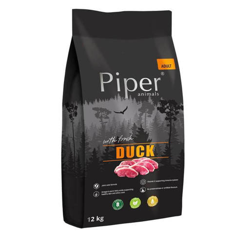 Piper Animals z kaczką sucha karma dla psa 12kg