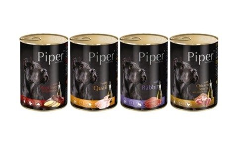 Piper MIX 4 smaków 12x400g - zestaw 1