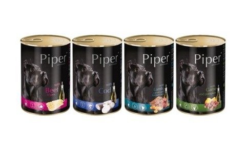 Piper MIX 4 smaków 12x400g - zestaw 2