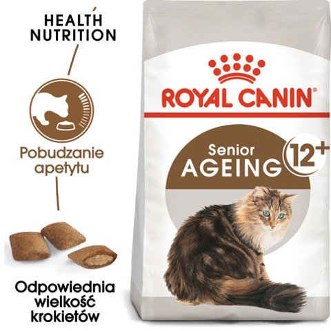 ROYAL CANIN Ageing +12 karma sucha dla kotów dojrzałych 4kg