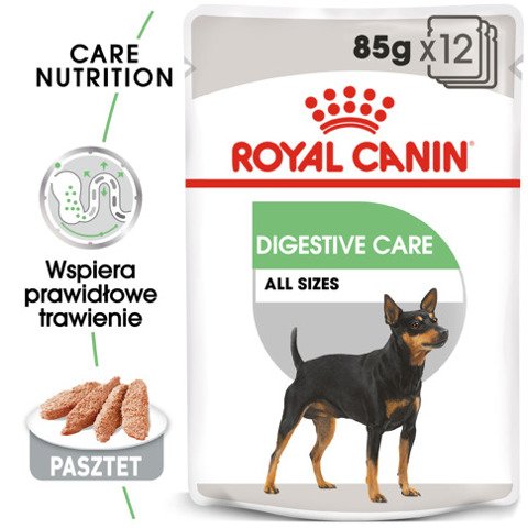 ROYAL CANIN CCN Digestive Care karma mokra - pasztet dla psów dorosłych o wrażliwym przewodzie pokarmowym 12x85g