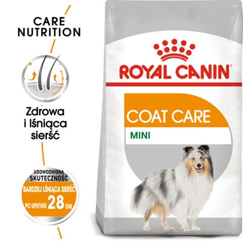 ROYAL CANIN CCN Mini Coat Care karma sucha dla psów dorosłych, ras małych o matowej sierści 8kg