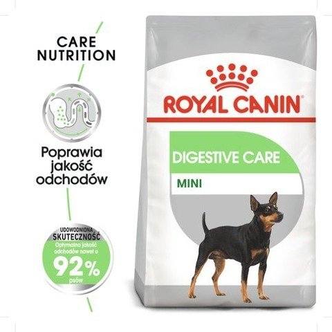 ROYAL CANIN CCN Mini Digestive Care karma sucha dla psów dorosłych, ras małych o wrażliwym przewodzie pokarmowym 3kg