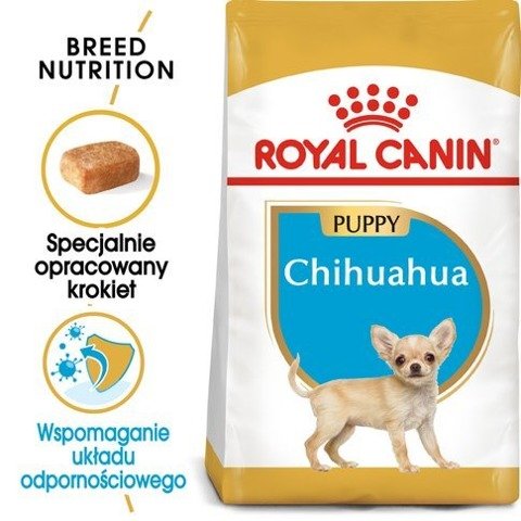 ROYAL CANIN Chihuahua Puppy karma sucha dla szczeniąt do 10 miesiąca, rasy chihuahua 1,5kg