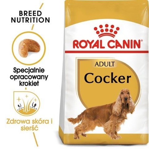 ROYAL CANIN Cocker Spaniel Adult karma sucha dla psów dorosłych rasy cocker spaniel 12kg