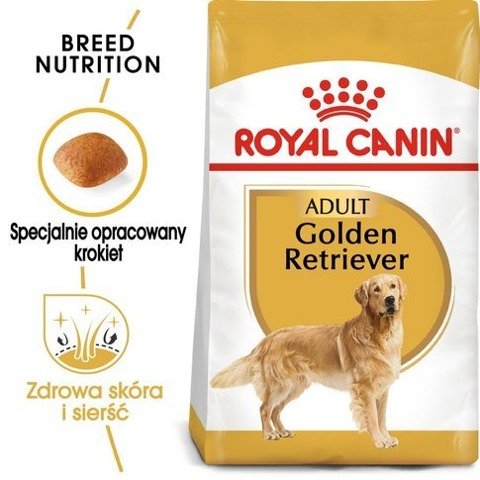 ROYAL CANIN Golden Retriever Adult karma sucha dla psów dorosłych rasy golden retriever 12kg