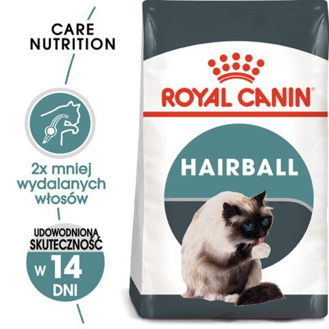ROYAL CANIN Hairball Care karma sucha dla kotów dorosłych, eliminacja kul włosowych 10kg