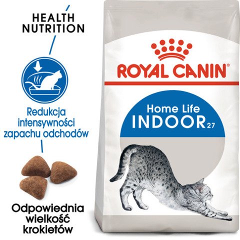 ROYAL CANIN  Indoor karma sucha dla kotów dorosłych, przebywających wyłącznie w domu 4kg