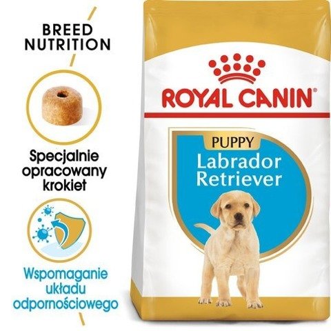 ROYAL CANIN Labrador Retriever Puppy karma sucha dla szczeniąt do 15 miesiąca, rasy labrador retriever 12kg
