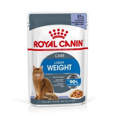 ROYAL CANIN Light Weight Care w galaretce karma mokra w sosie dla kotów dorosłych z tendencją do nadwagi 12x85g