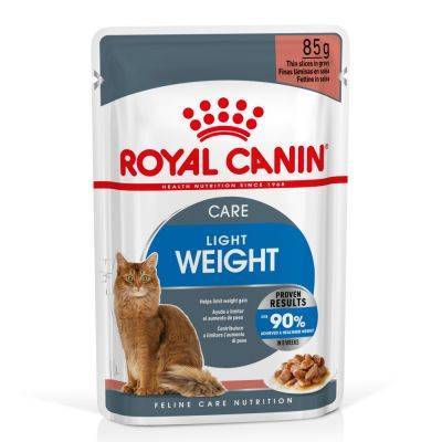 ROYAL CANIN Light Weight Care w sosie karma mokra w sosie dla kotów dorosłych z tendencją do nadwagi 12x85g